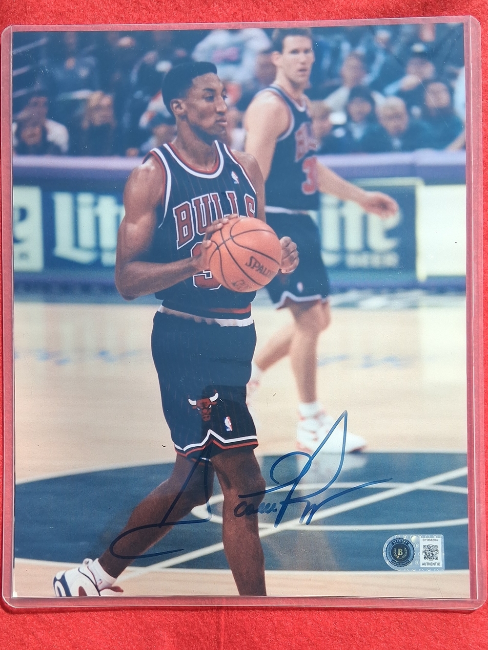 Scottie Pippen Signed Photo